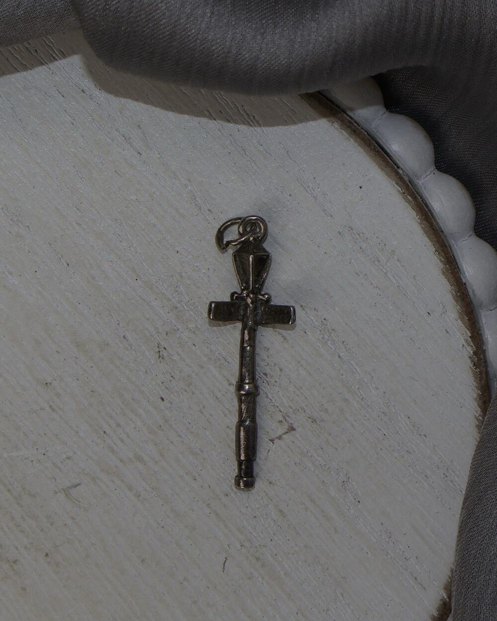 Vintage Sterling Silver Lamp Post Charm New Orleans Bourbon St 1.4G / 1.3in